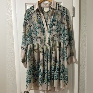 Maeve animal printed dress